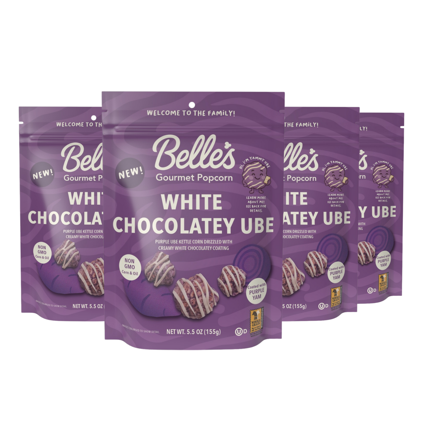 White Chocolatey Ube