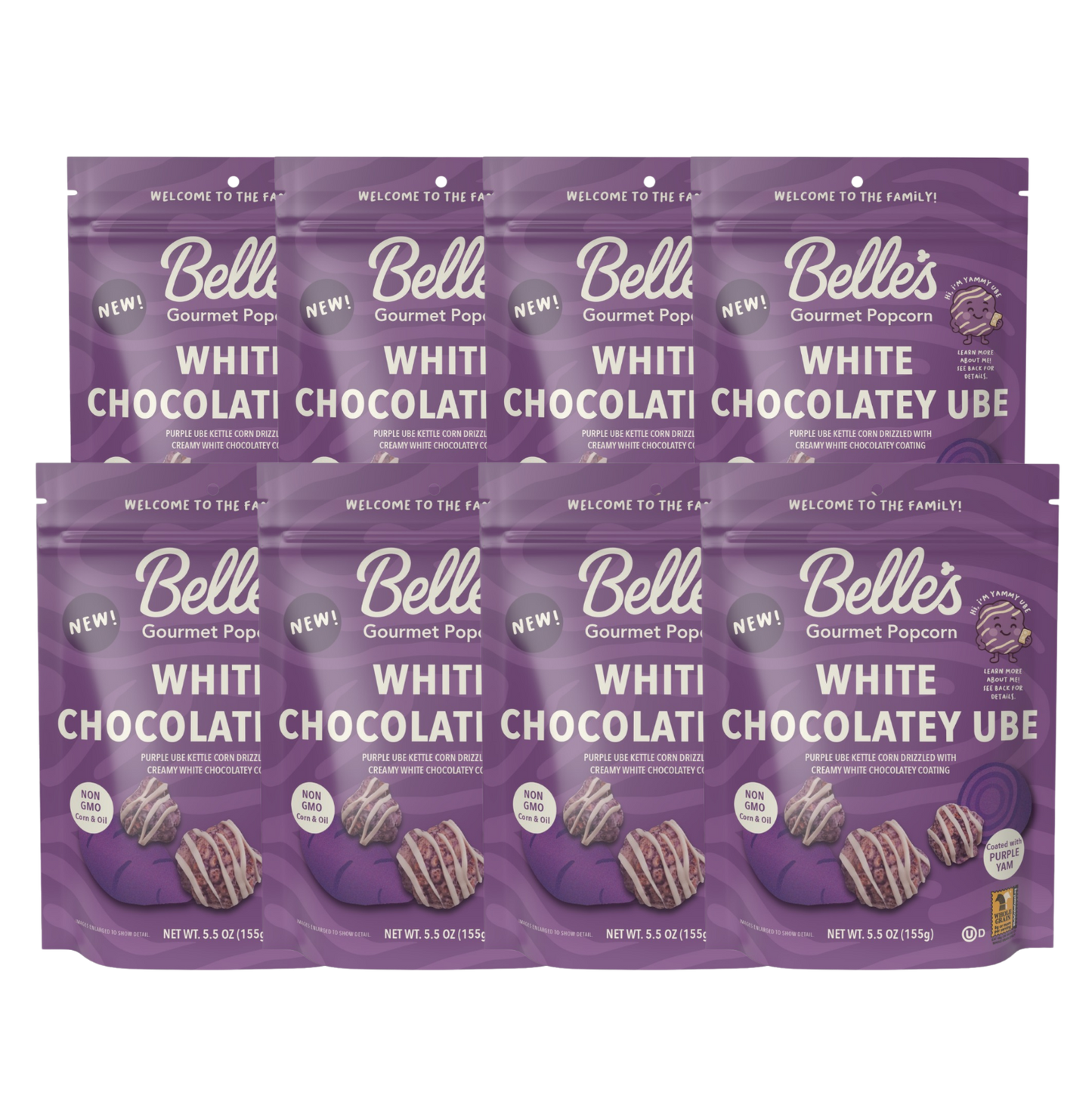 White Chocolatey Ube