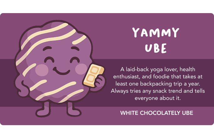 White Chocolatey Ube