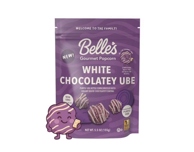 White Chocolatey Ube