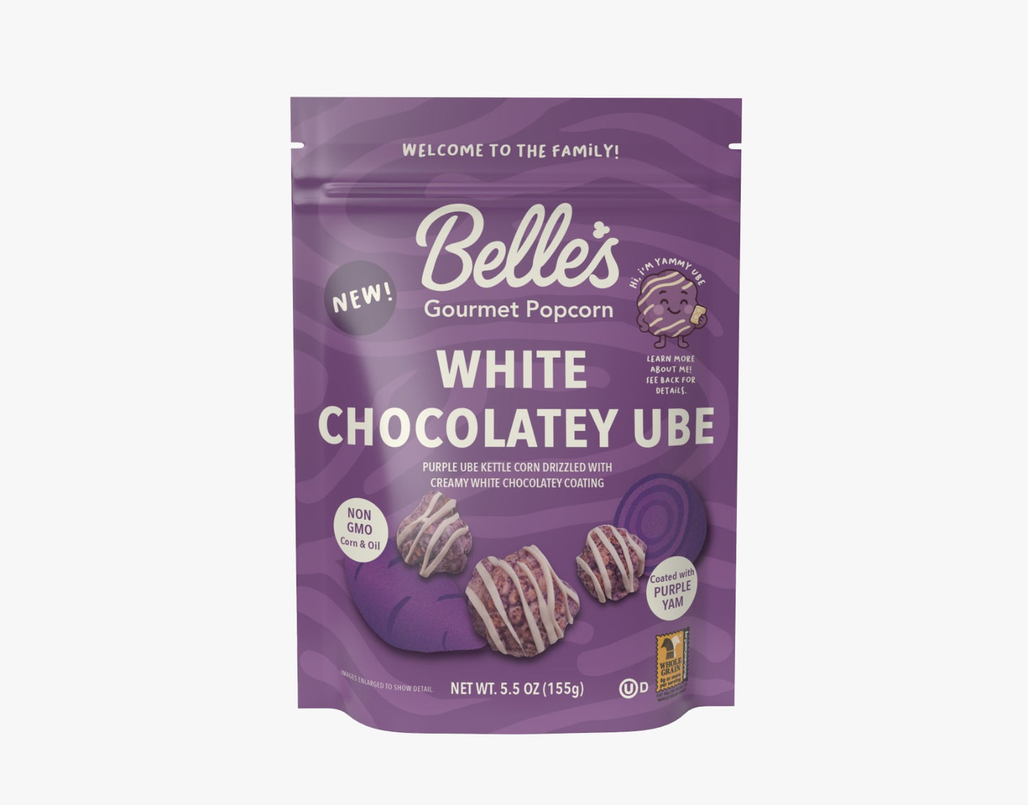 White Chocolatey Ube